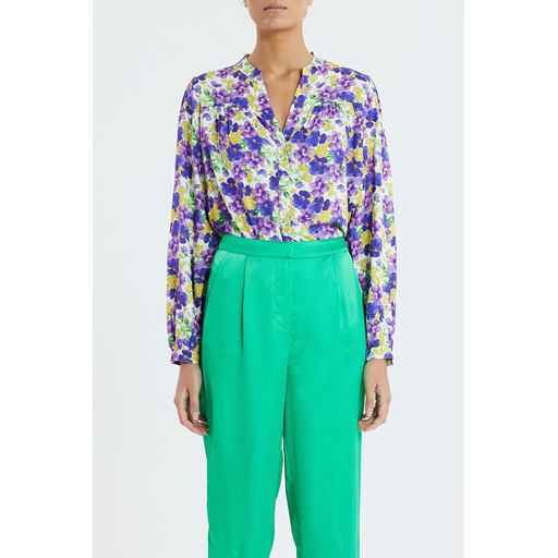 Lollys Laundry Elif Skjorte, Flower Print, M