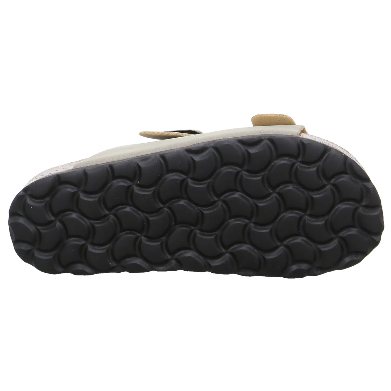 BIOLife Kinder-Pantolette Beige Lederimitat  Mädchen