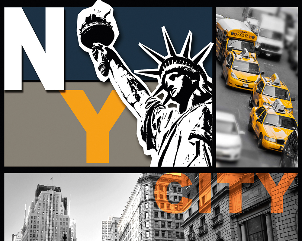 Panel POP.UP - New York City - 2,50 Meter