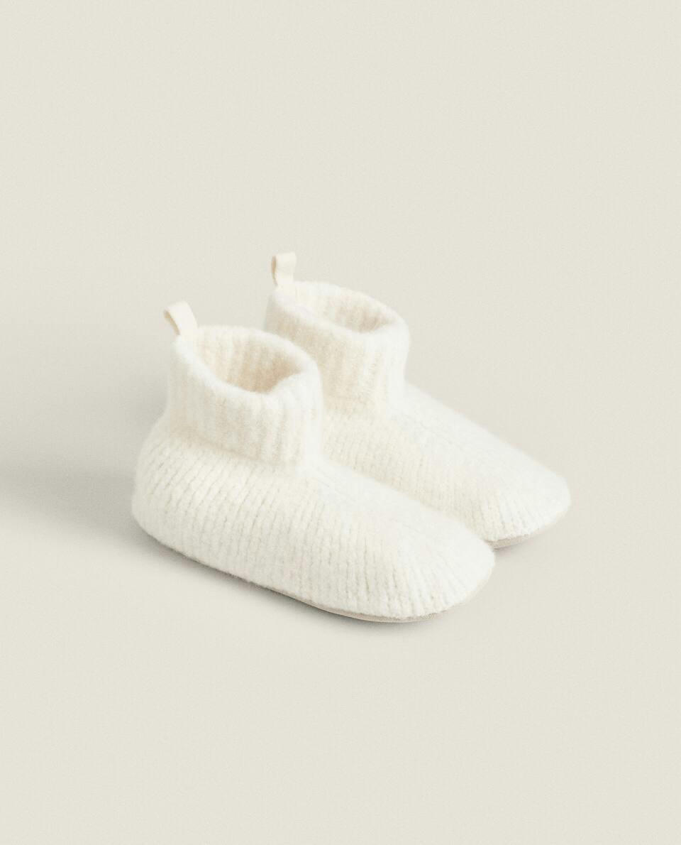 pantufas de cashmere