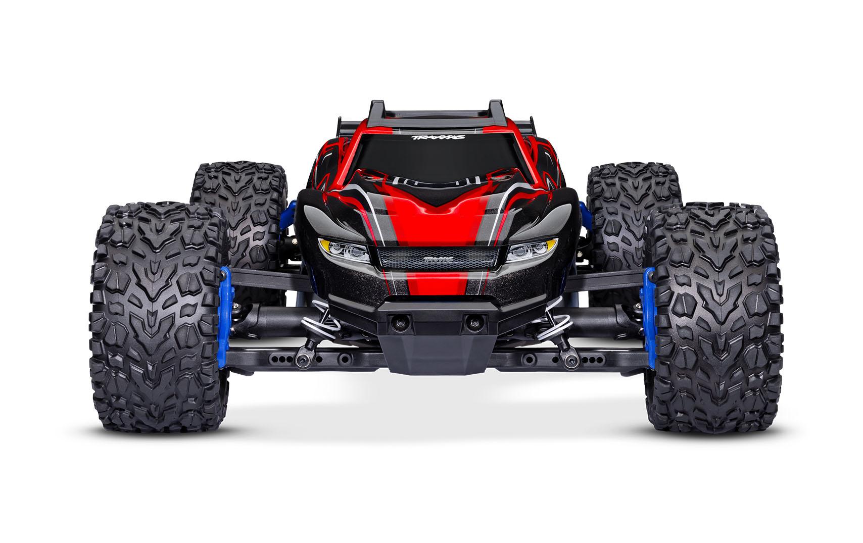 Stadium Truck Rustler 4x4 BL-2s Rot, ARTR, 1:10<br>Robuster 4WD Brushless Stadium Truck