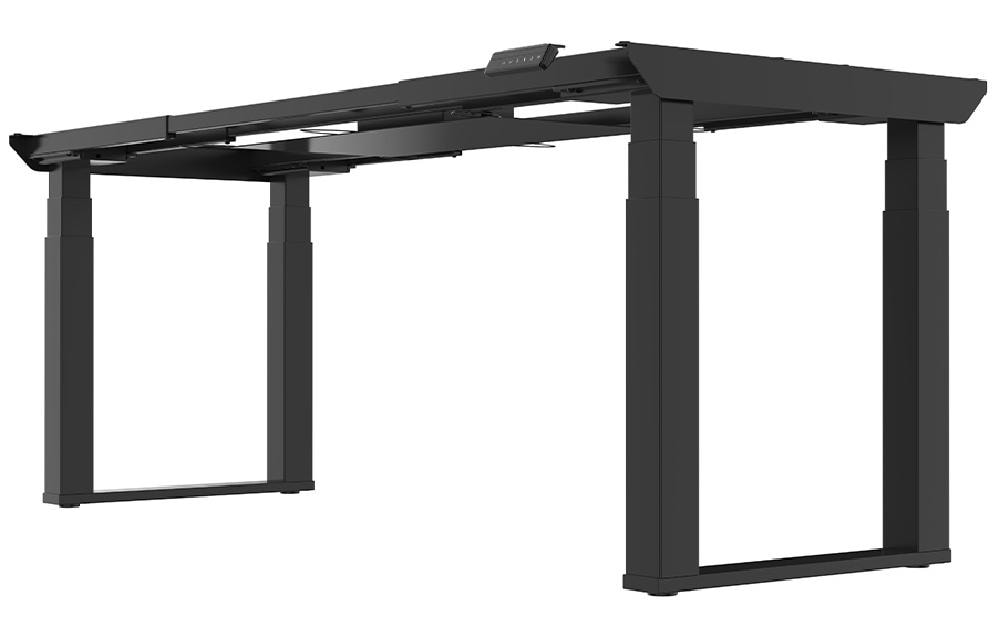 Tischgestell ET225Q Schwarz<br>Höhenverstellbares Tischgestell