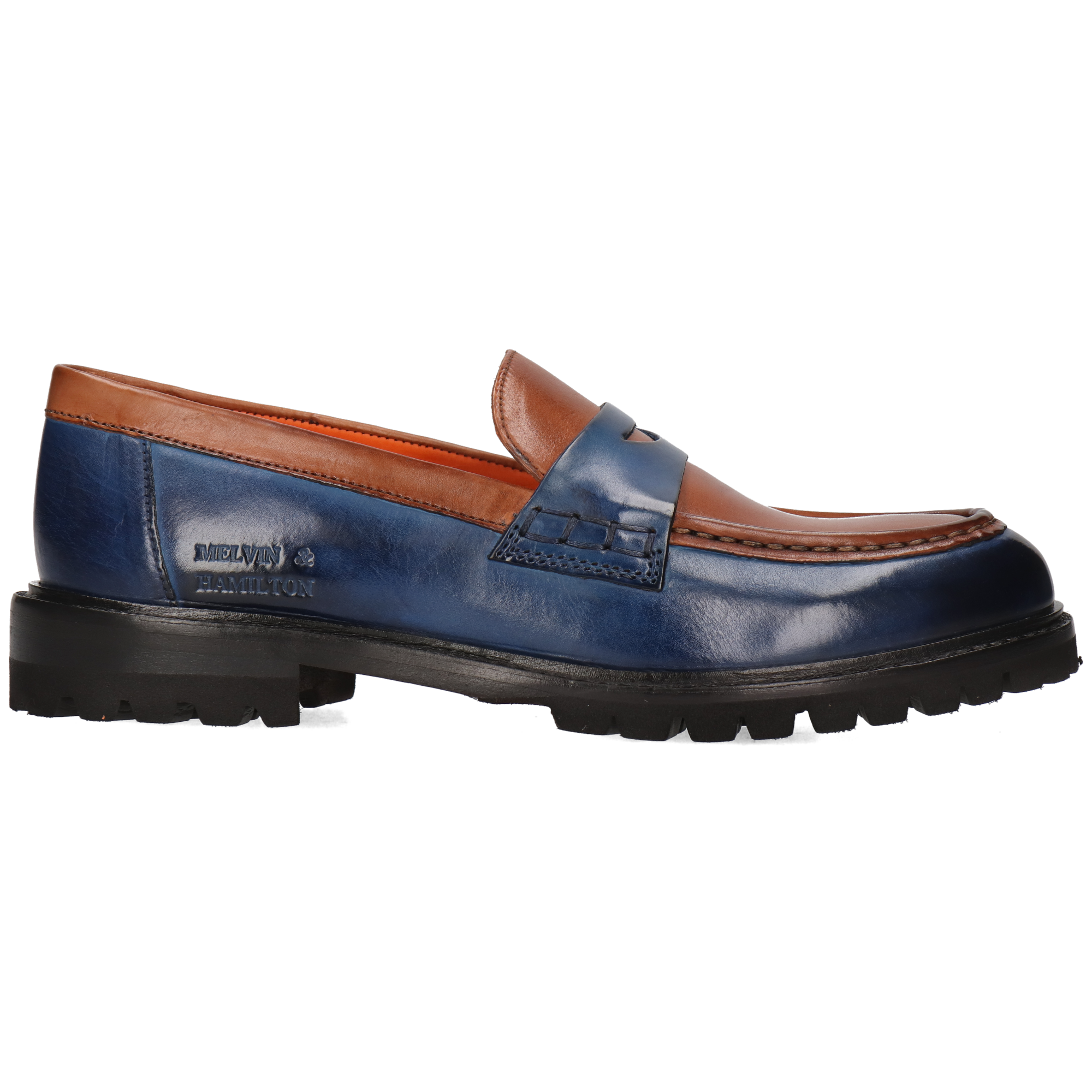 REGINE 6 - Mocassins à talon plat | Multicolore