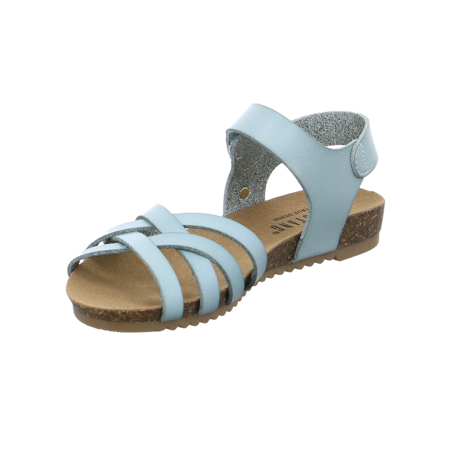 MUSTANG Mädchen-Sandale Pastelgrün Lederimitat  Sommerschuh