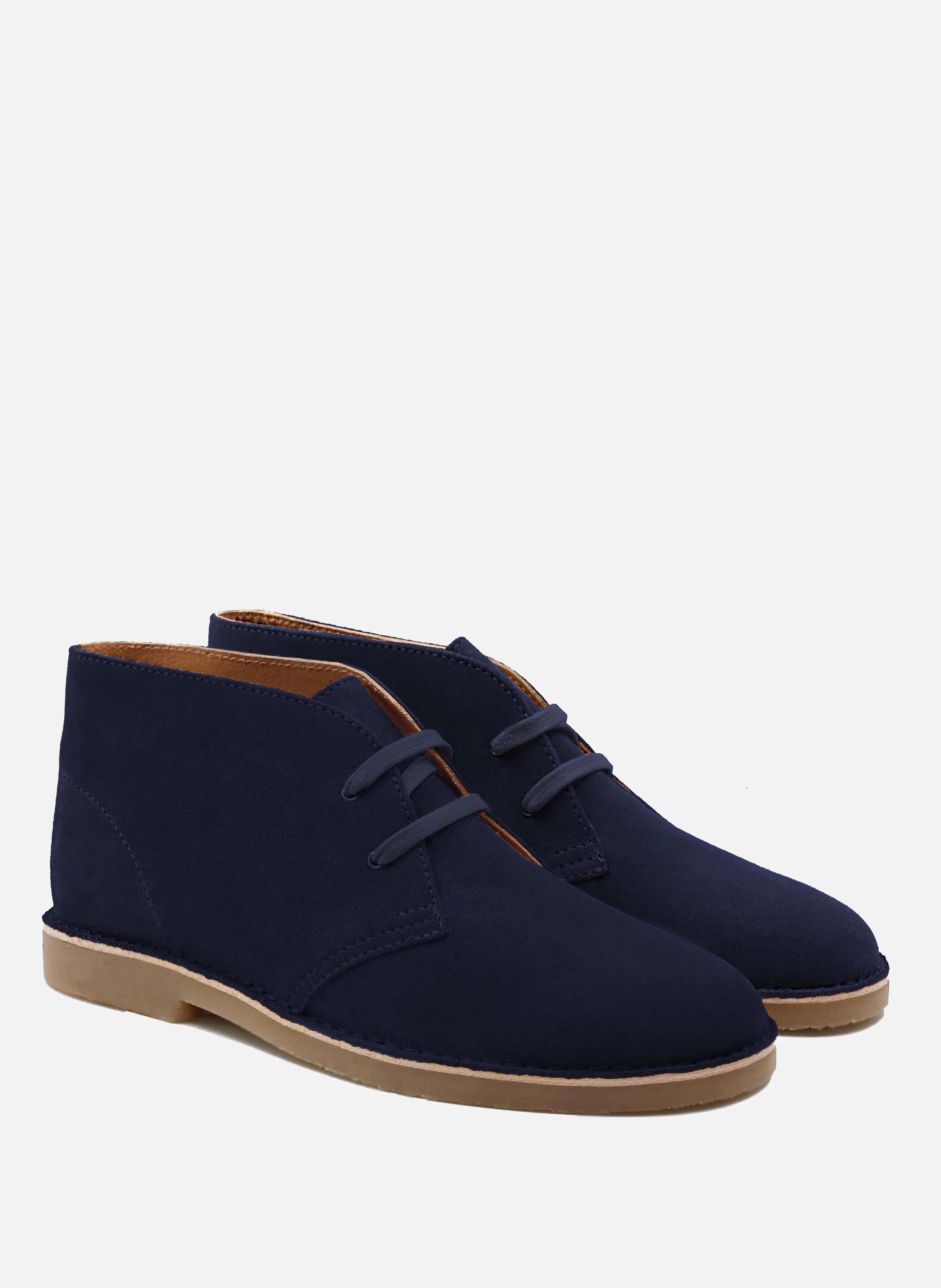 Chukka boots cuir daim | Bleu