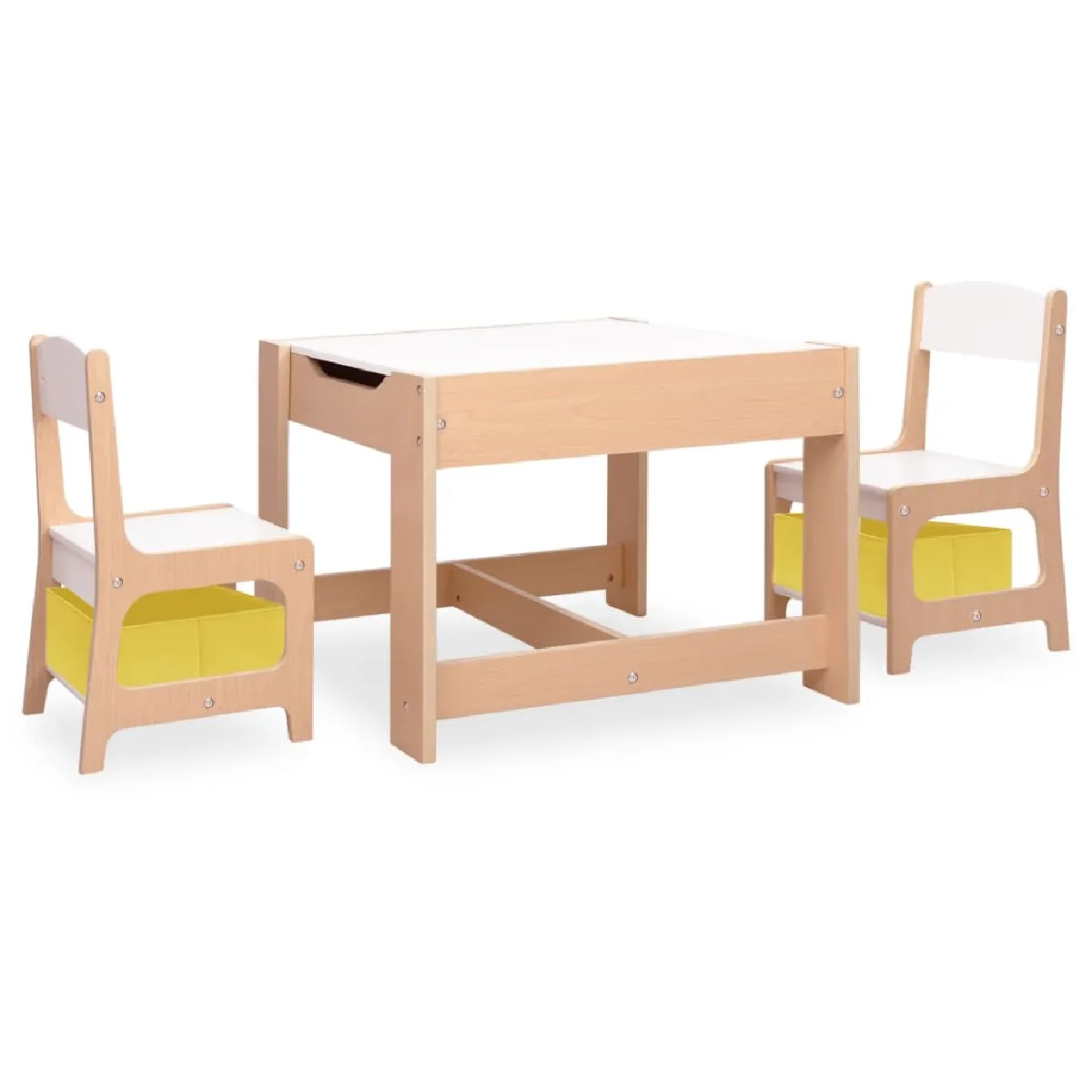 vidaXL Table Enfants avec Chaises - MDF