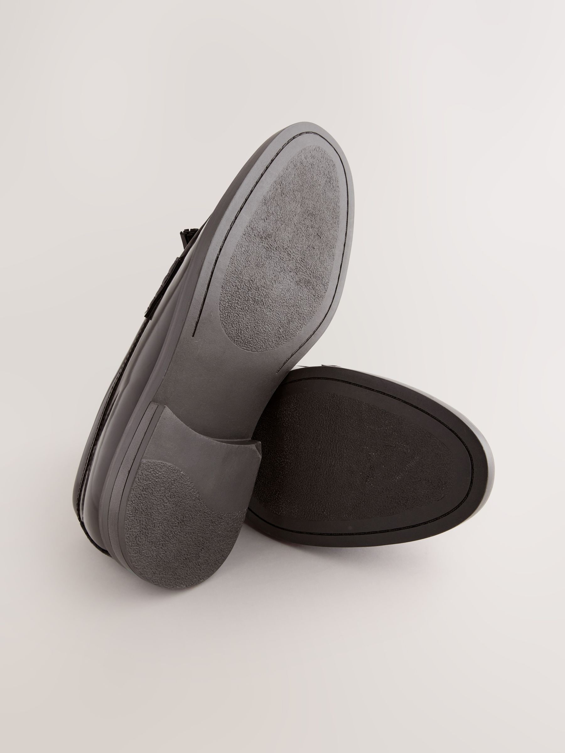 Bruin - Loafers met dikke zool en kwast