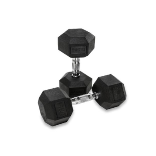 Conjunto de halteres hexagonais de 10 kg. Vimas Sport