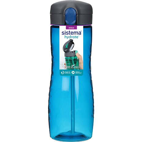 Sistema Quick Flip drikkedunk (800ml) - flere varianter - assorteret