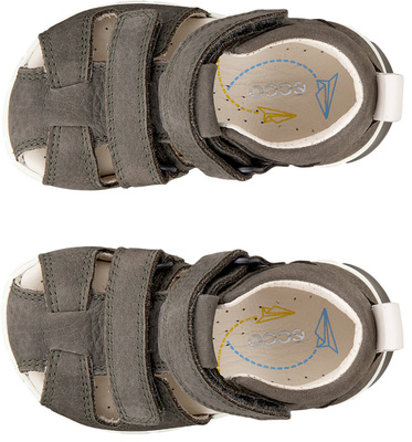 Ecco Mini Stride Sandaler, Tarmac