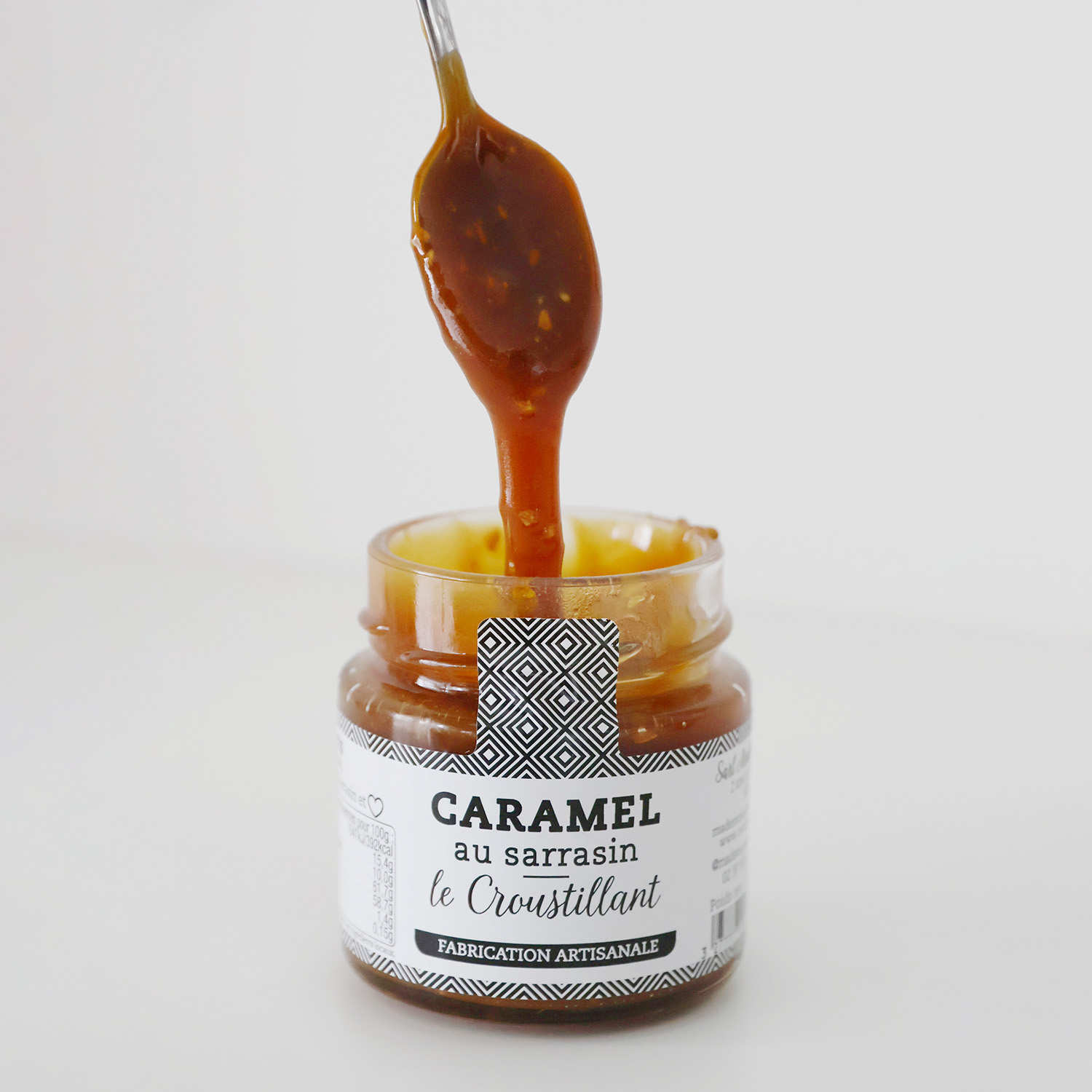 Mini caramel au sarrasin - Le croustillant