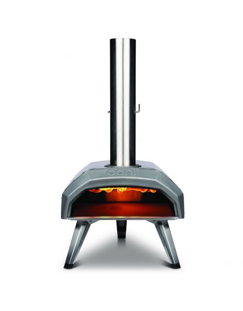Ooni Pizzaoven Karu - Buitenkeuken - 77x40x80 cm 12 kg Zilver Hout Of Houtskool Gestookt