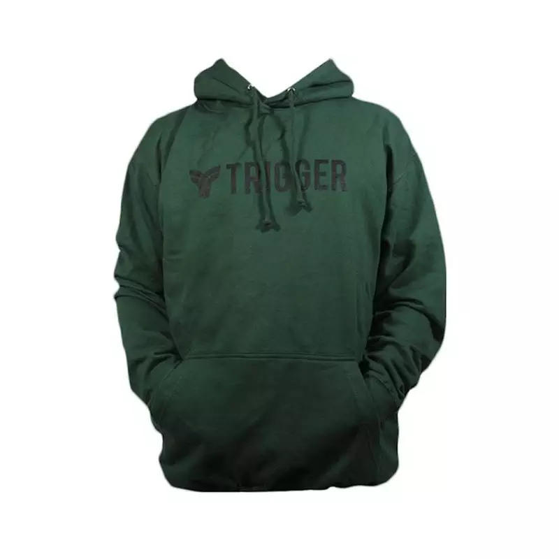 Sweatshirt TRIGGER College capuche Vert