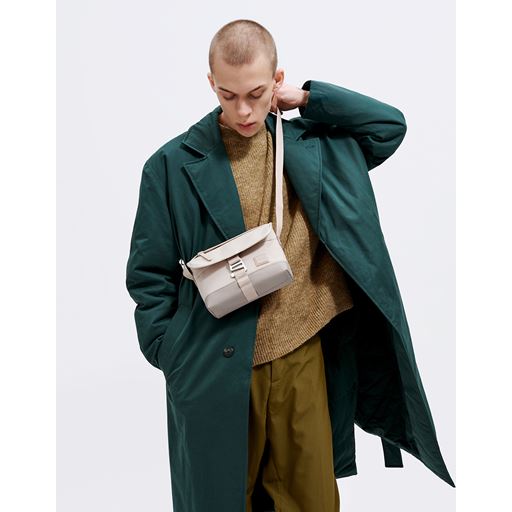 Gaston Luga Heritage Mini Messenger Taske, Taupe