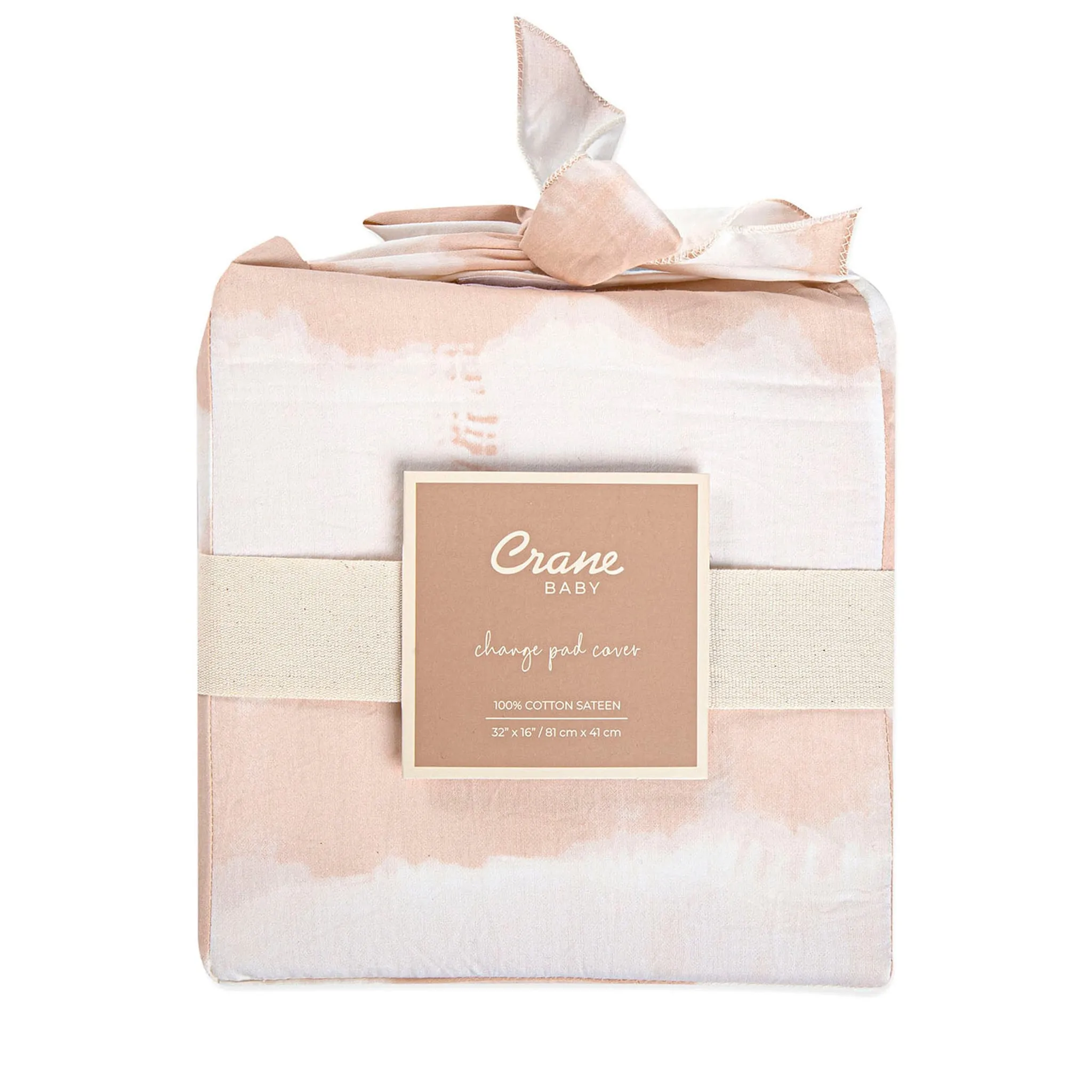 Crane Housse de Matelas à Langer Parker - Rose tie-dye