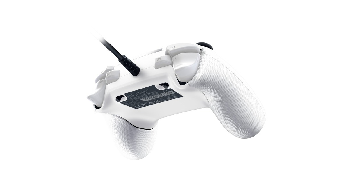 RazerWolverine V2 gamepad  (Wit, Pc, Xbox One, Xbox Series X|S)