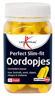 Lucovitaal Perfect Slim-fit Schuim Oordopjes 1ST