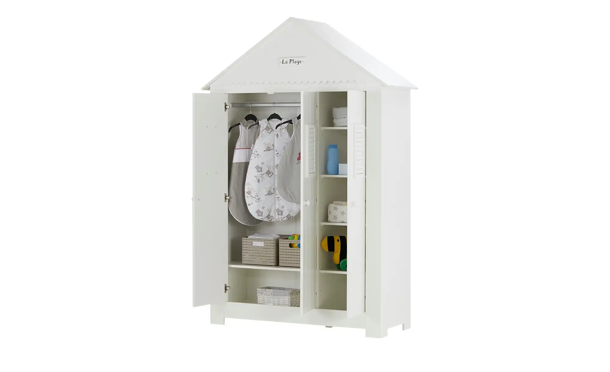 Kleiderschrank, 3-türig Mara
