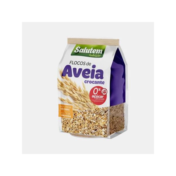Salutem Flocos Crocantes Aveia 0% Açúcar 375g