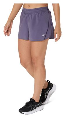 Short splité Asics Core Run Violet Femme