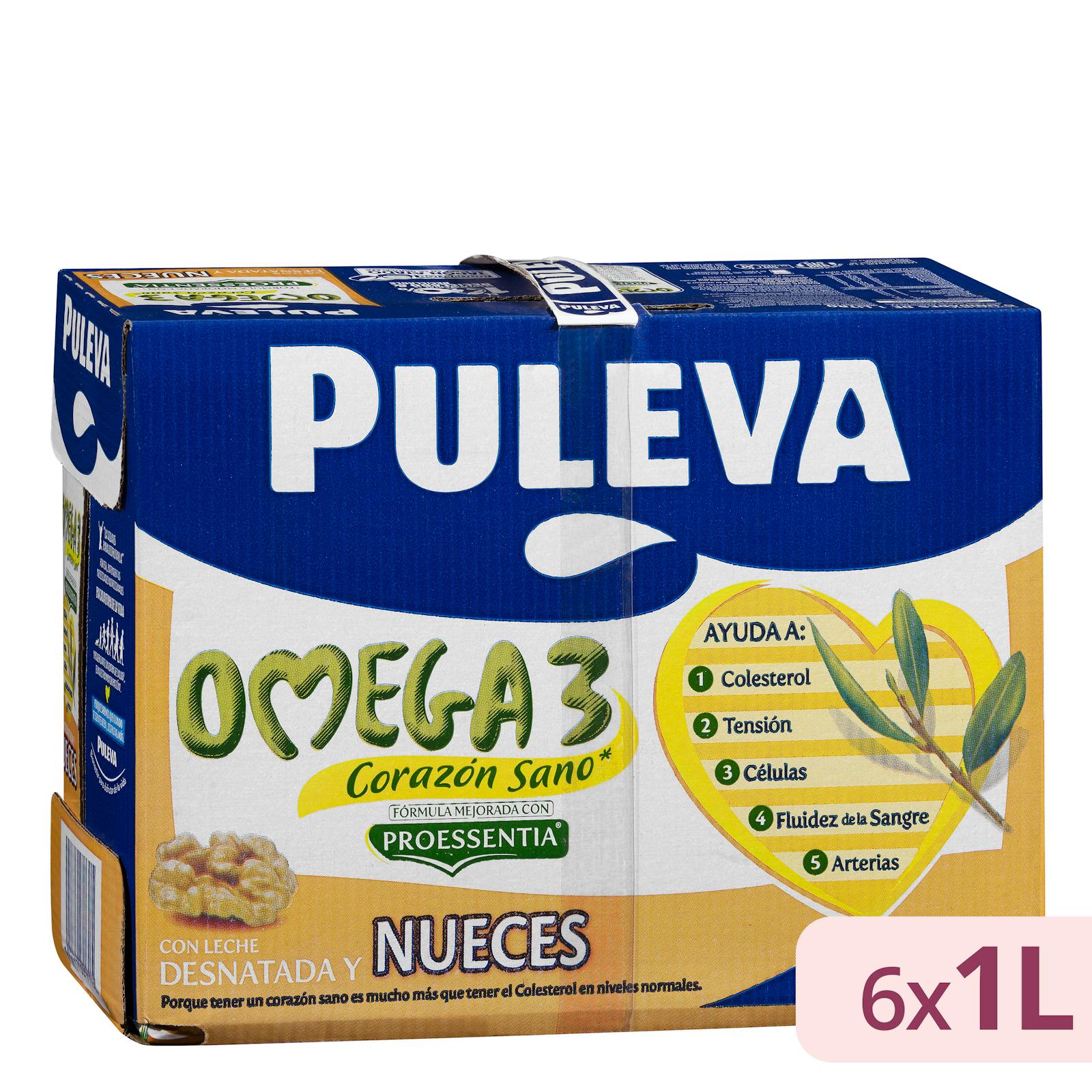 Boisson lactée Omega 3 Puleva aux noix et au lait écrémé
