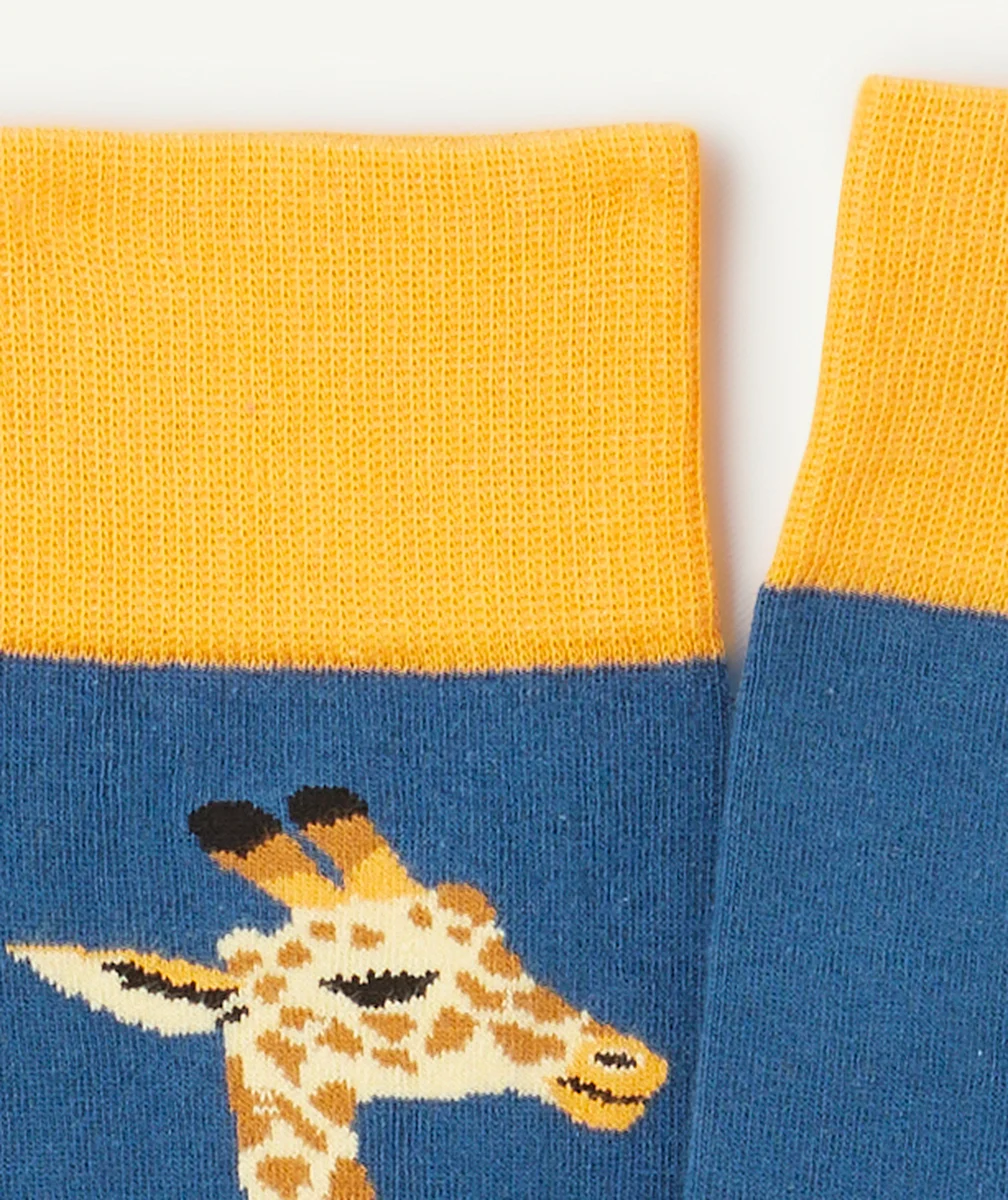 JIMMY LIONPAIRE DE CHAUSSETTES ADO GIRAFE