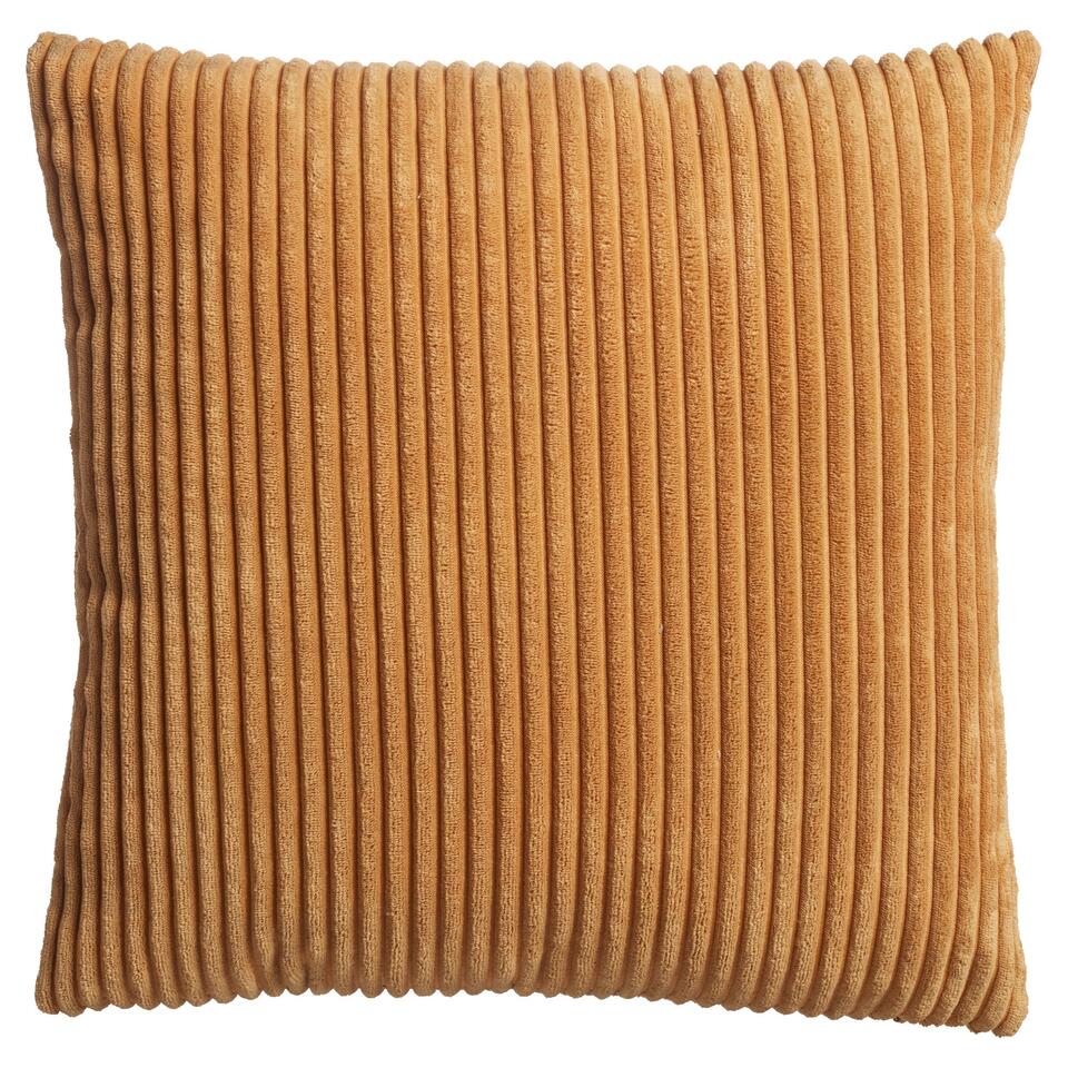 Kussen Rib Oker 45x45 cm