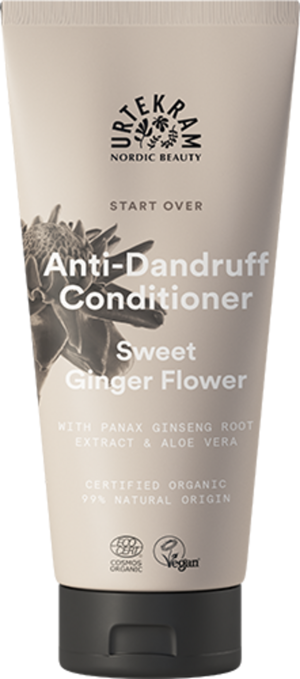 URTEKRAM  Sweet Ginger Flower Anti-Dandruff Conditioner, 180 ml