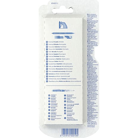 Pilot FriXion Clicker kuglepenne - 3 stk. med ekstra refiler
