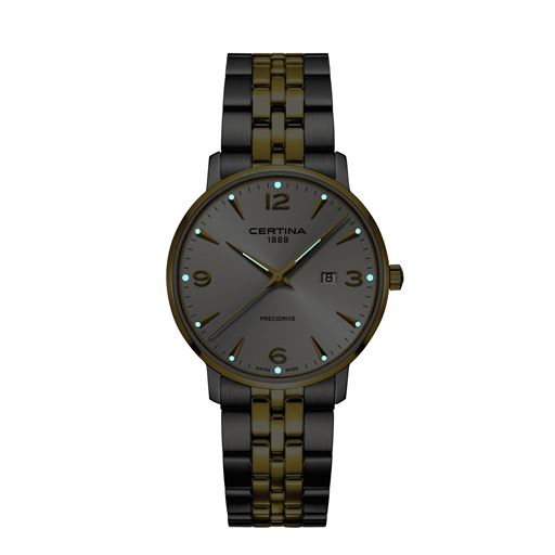 Certina DS Caimano C035.410.22.037.02 Herreur, Stål/Guld, 39 mm