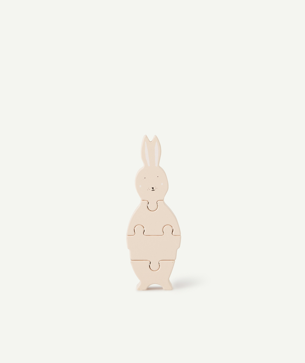 TRIXIEPUZZLE 4 PIÈCES EN BOIS LAPIN BÉBÉ