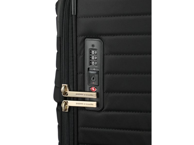 travelite Barbara Stepp Trolley L Schwarz Reisekoffer