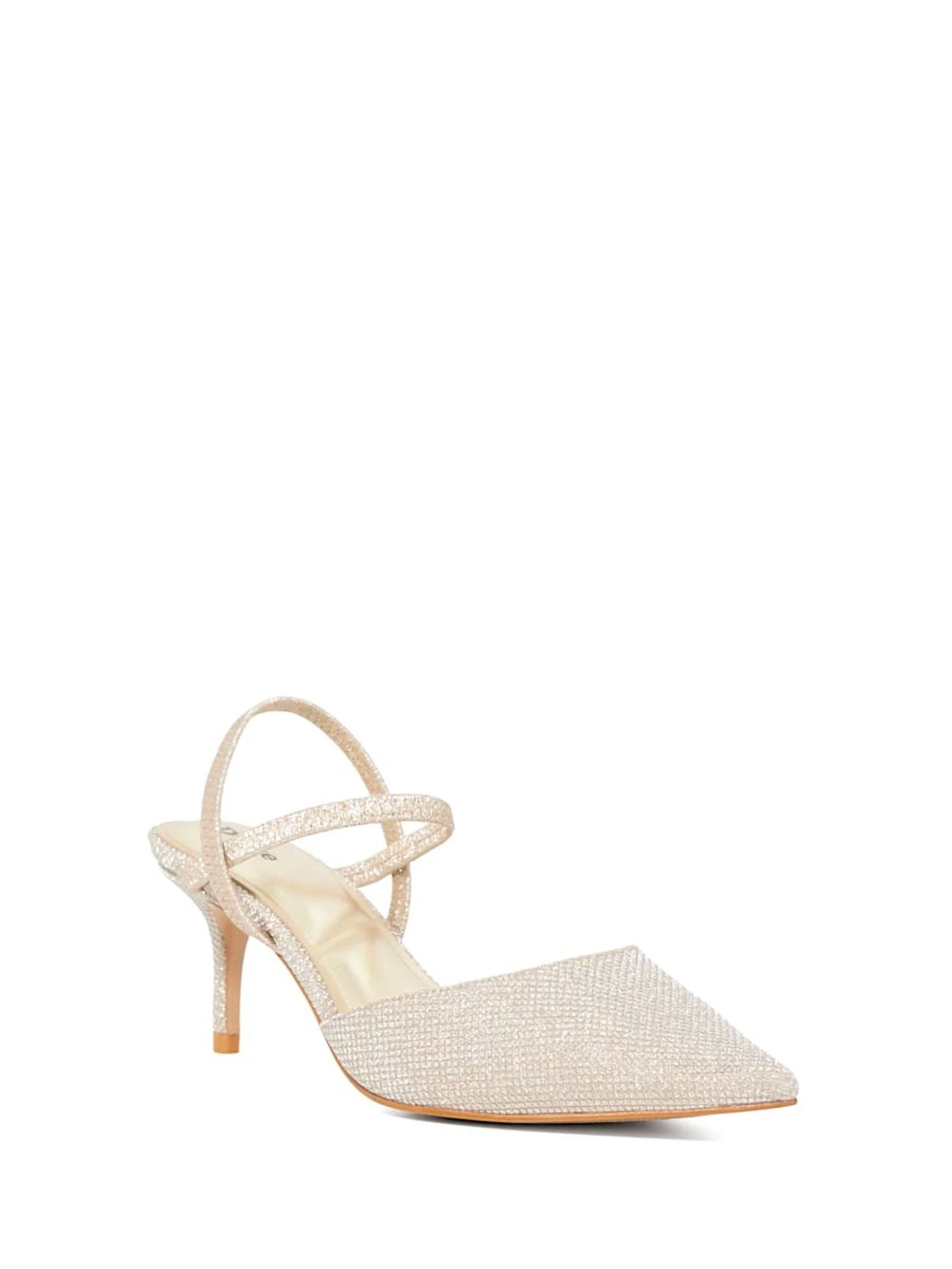 Goud - Dune London - Klassieke elastische open pumps