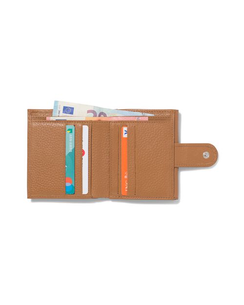 grand portefeuille en cuir noir avec blocage RFID