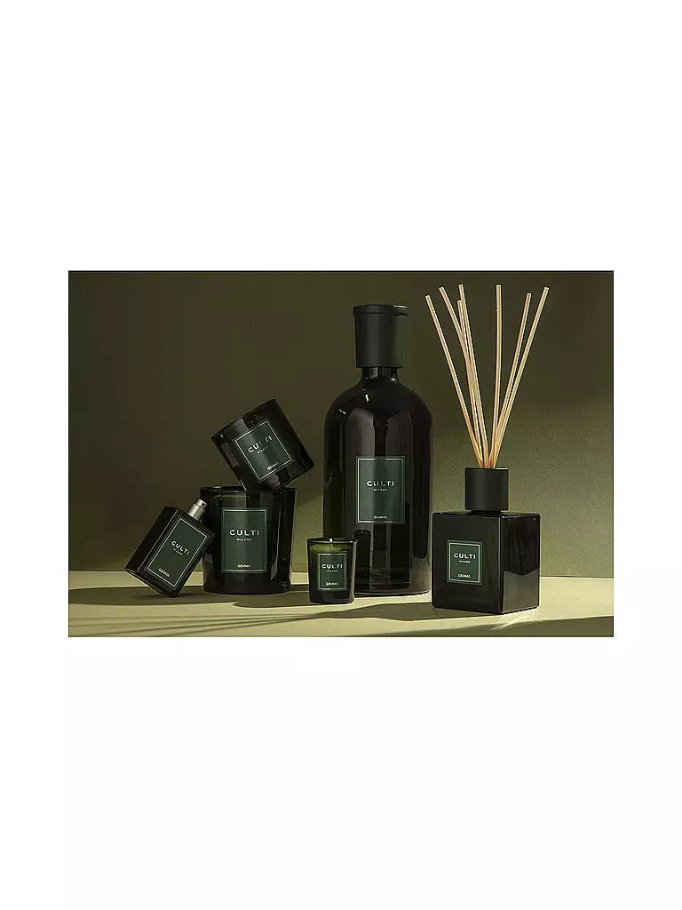 CULTI Raumduft Diffusor Decor GEMMA 0,5l Gruen dunkelgrün