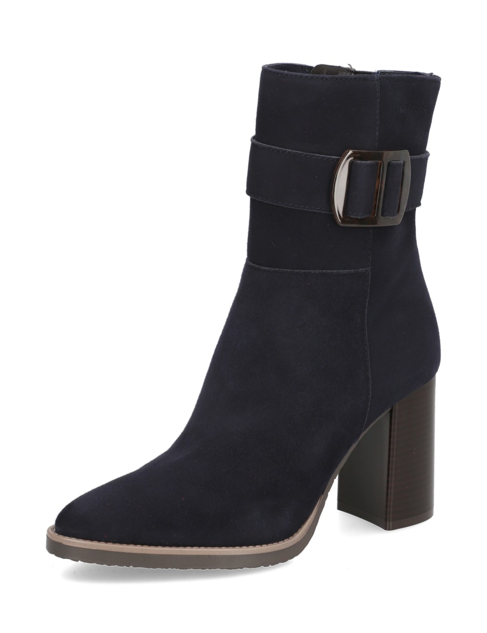 Veloursleder Stiefelette