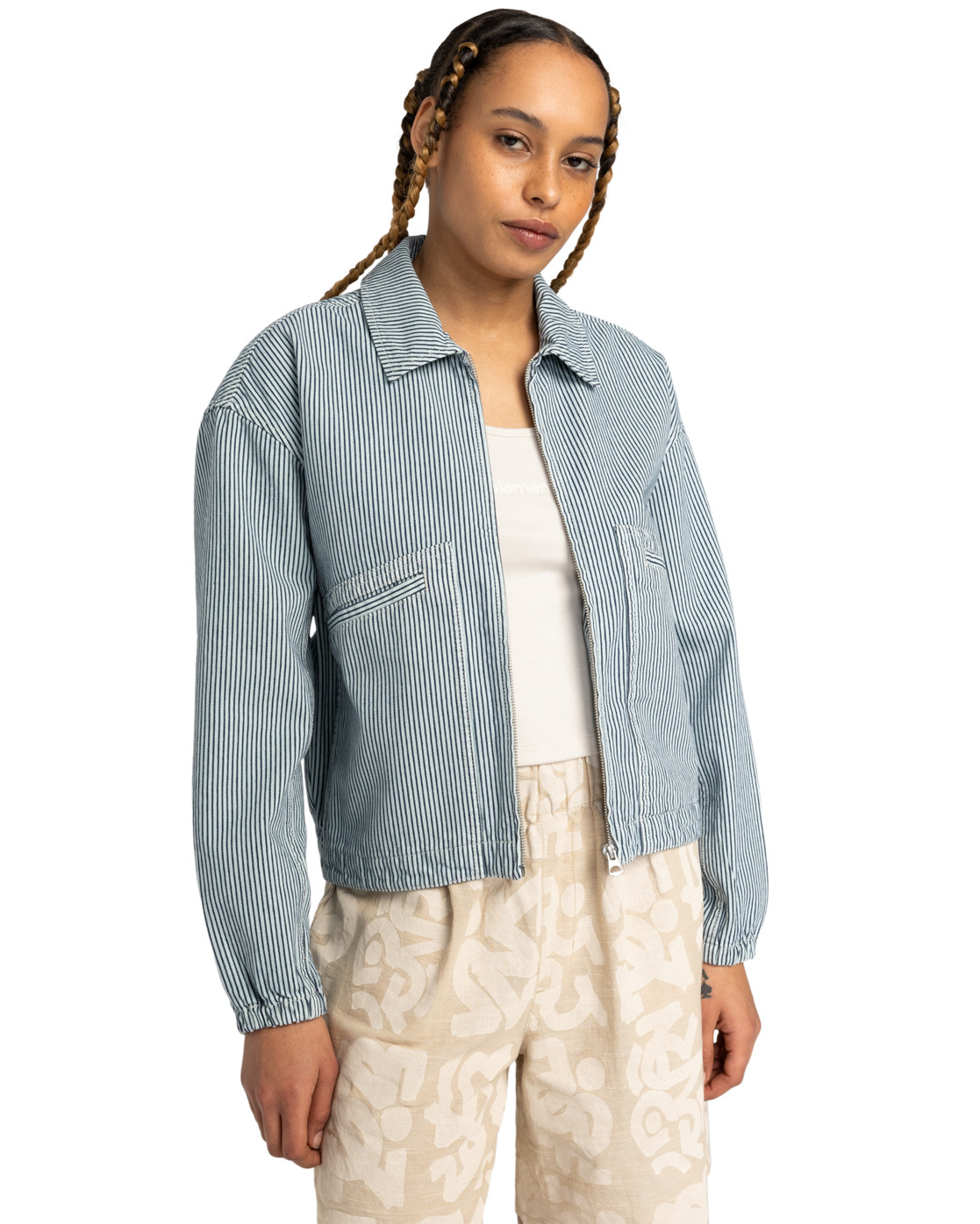 Element Craft Evo Jacket Women Baby Blue Hickory
