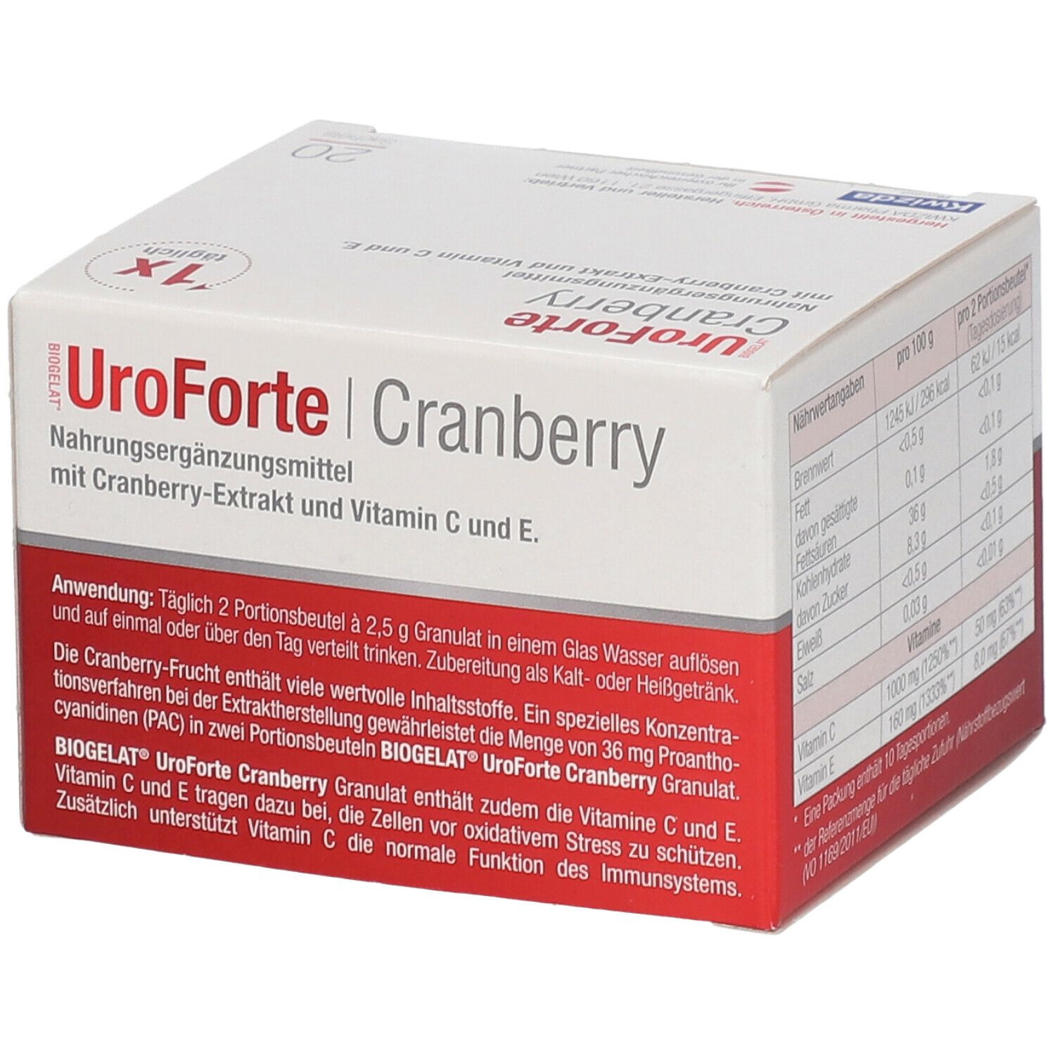 BIOGELAT® Cranberry Uroforte Granulat