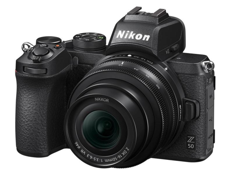 Nikon Fotokamera Z50 KIT 16-50 Spiegellose Nikon-Kamera mit DX-Format