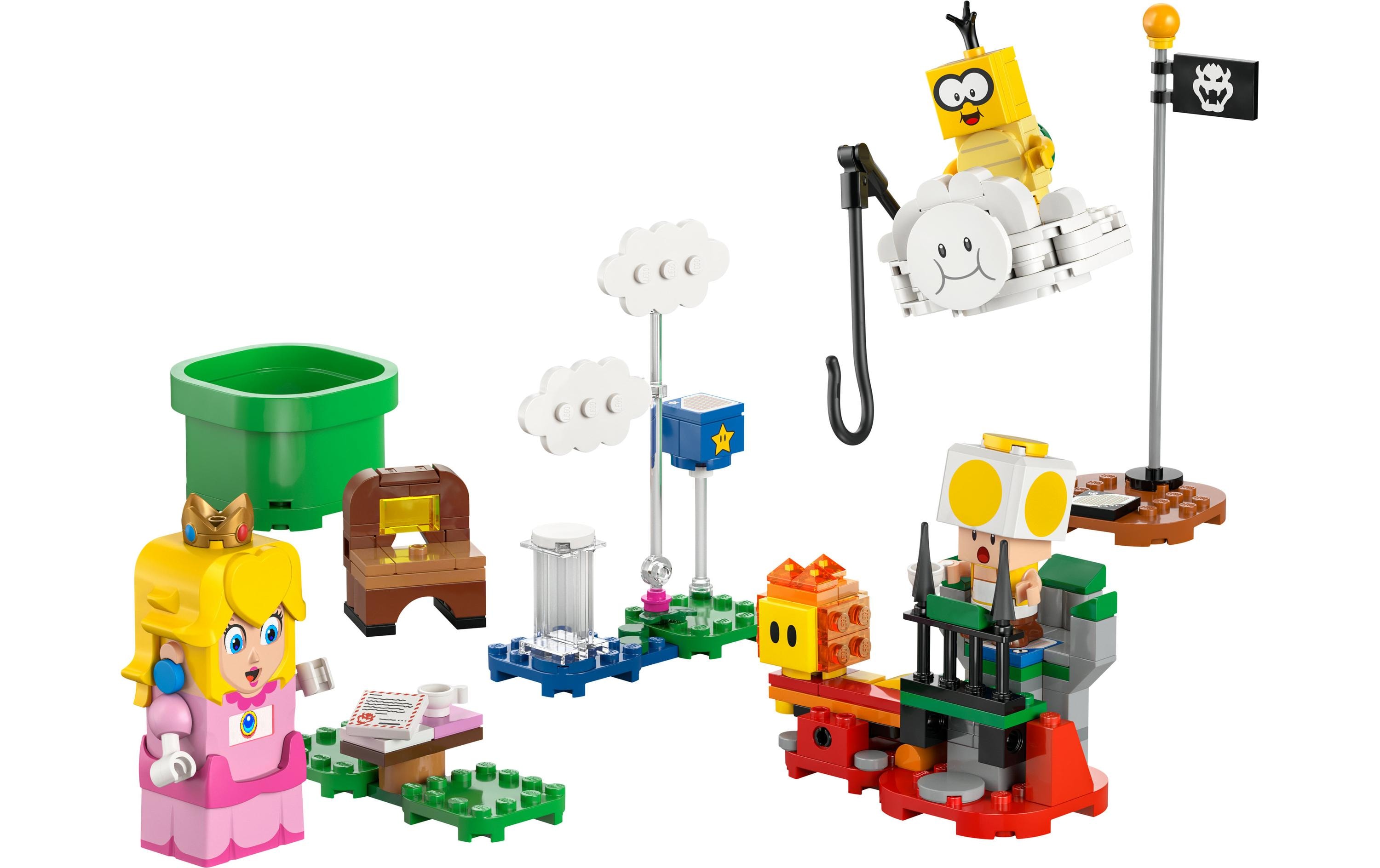 Super Mario Abenteuer mit der interaktiven Peach 71441Fantastisches Kinderspielzeug mit Prinzessin