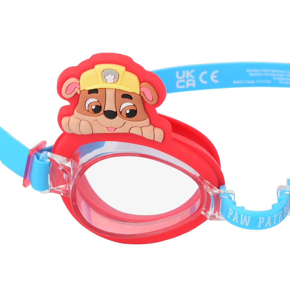 Topolino PAW Patrol Schwimmbrille verstellbar rot / blau