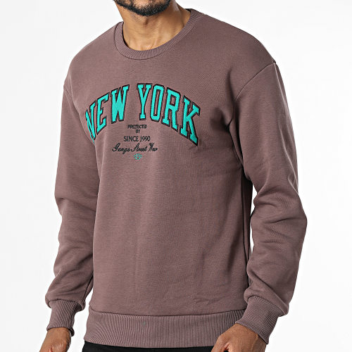 Sweat Crewneck 1124 Marron
