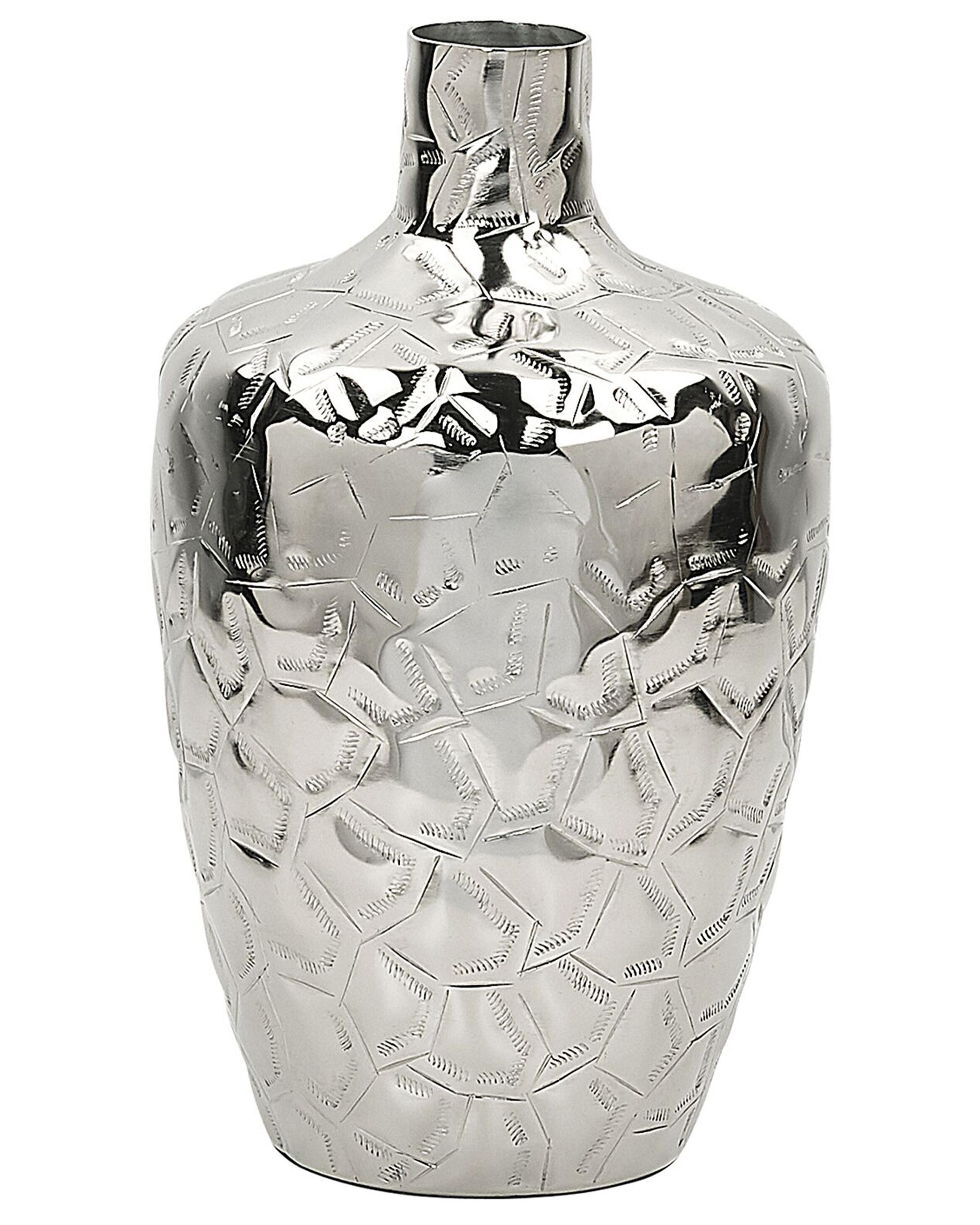 Bloemenvaas INSHAS Metaal 33 cm Zilver