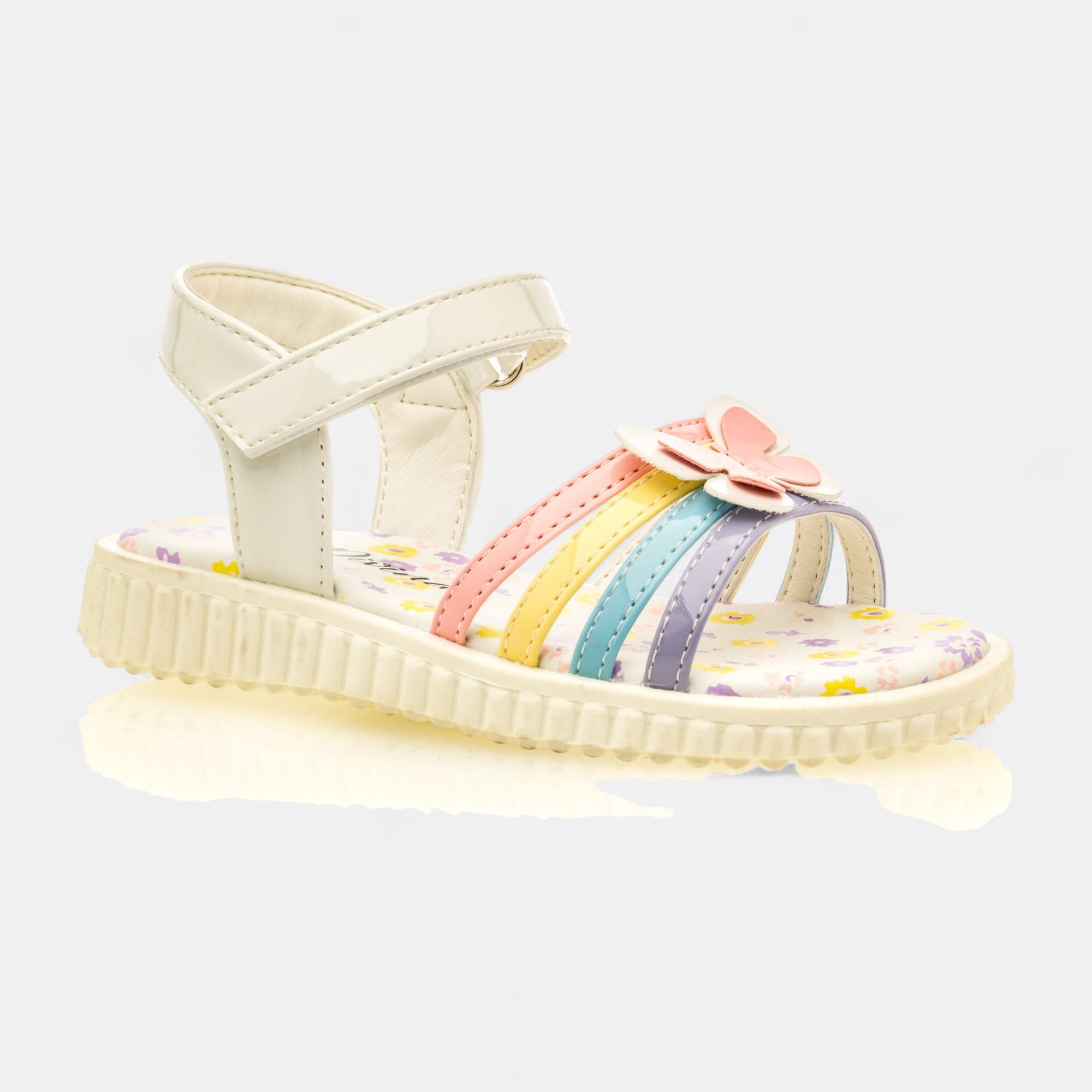 Nu-pieds Fille blanc