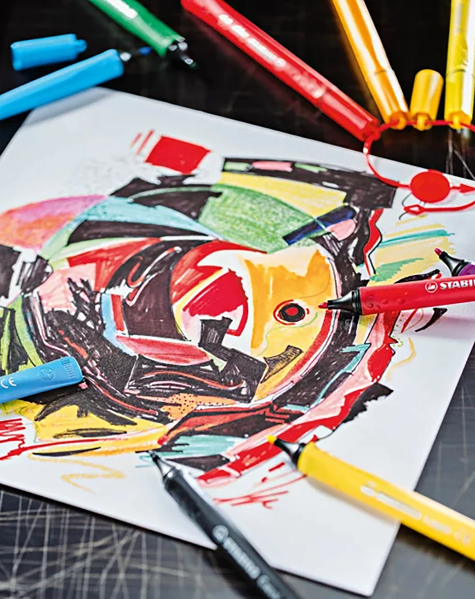 Filzstift STABILO® Cappi ARTY 18er-Pack