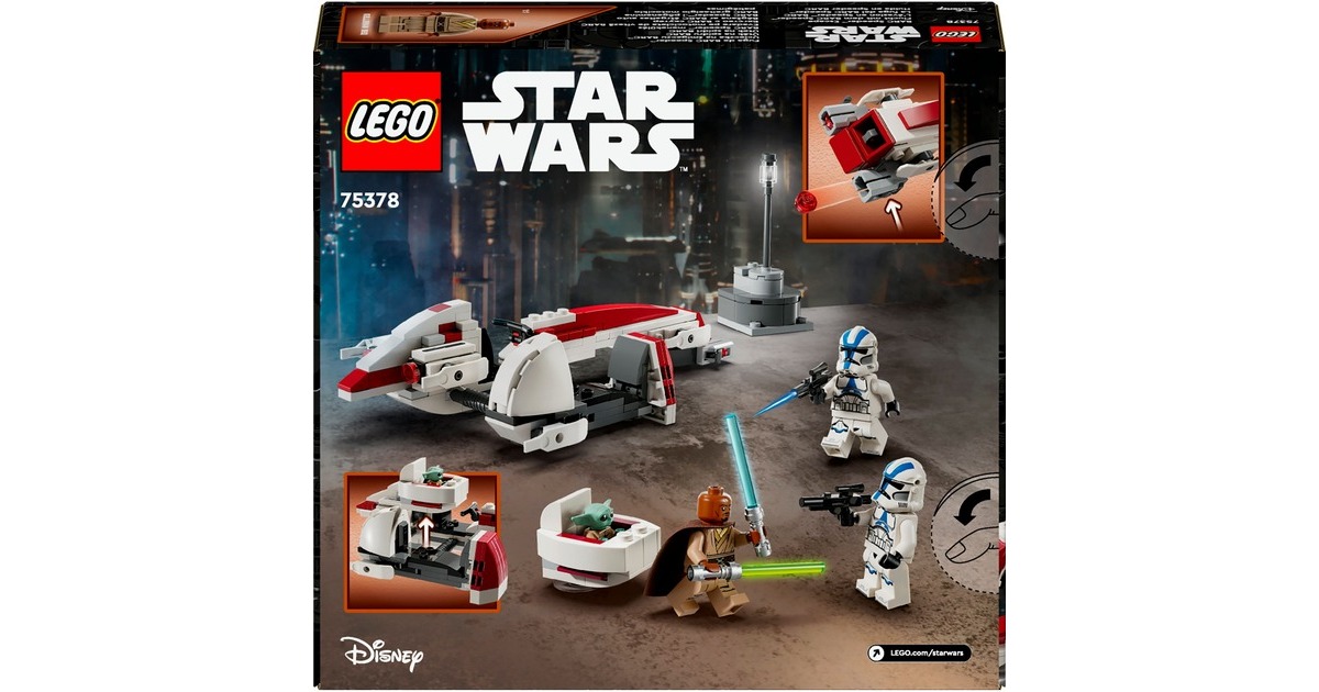 LEGOStar Wars - BARC Speeder ontsnapping Constructiespeelgoed  (75378)