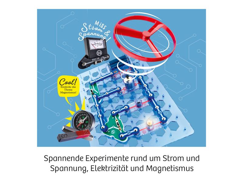 Kosmos Experimentierkasten Easy Elektro – Start Stromkreise mit Motor und Messgerät