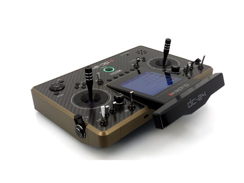 Jeti Fernsteuerung DC-24 II Carbon Line Bronze Professioneller 2.4 GHz Duplex Pultsender