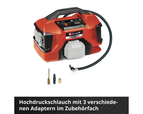 Einhell Power X-Change PRESSITO 18/21 accucompressor, zonder accu en lader