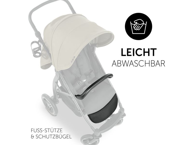 Hauck Buggy Rapid 4D Air Olive Stylischer Buggy für Stadt und Land